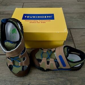 Tsukihoshi Ibiza Brown/Khaki Multi color boy shoes
